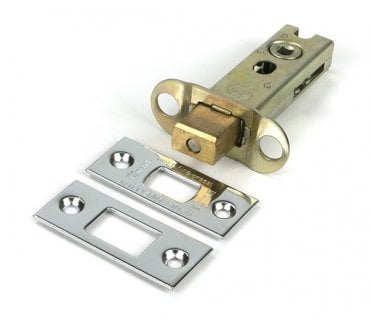From The Anvil Tubular Bathroom Deadbolts - Polished Stainless Steel