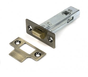 From The Anvil Tubular Mortice Latches - Aged Brass