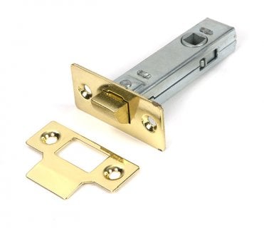 From The Anvil Tubular Mortice Latches - Polished Brass