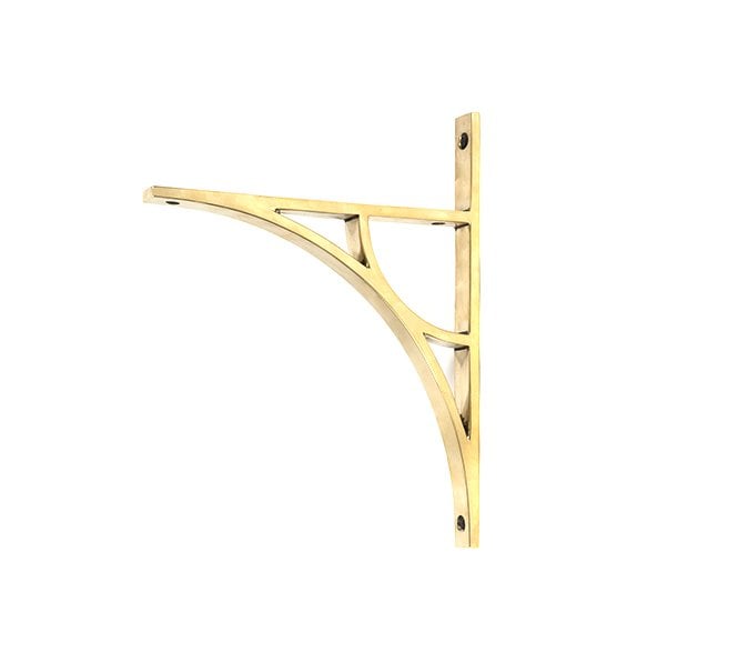 From The Anvil Tyne Shelf Brackets - Aged Brass