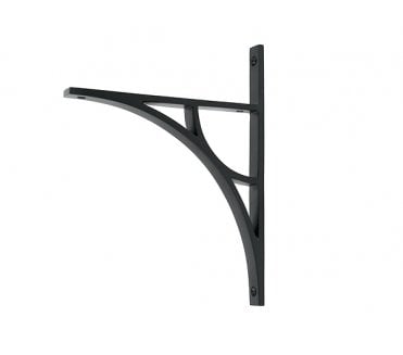 From The Anvil Tyne Shelf Brackets - Matt Black