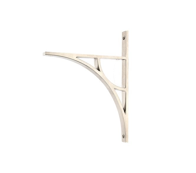 From The Anvil Tyne Shelf Brackets - Polished Nickel