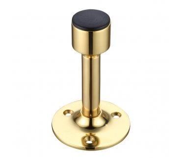 Fulton & Bray FB16 Luxury Designer Door Stop 87mm - Polished Brass