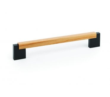 Hafele 100.00.601 Duo Mini Cabinet Handles - Oak