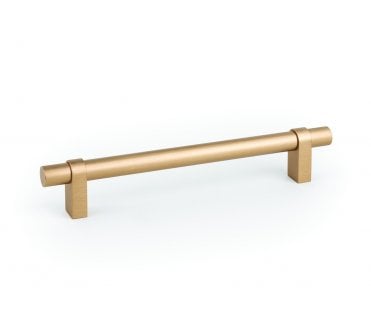 Hafele 100.00.608 Torre Cabinet Handle - 192mm Centres - Satin Brass