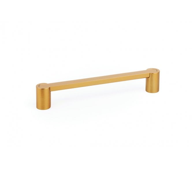 Hafele 100.00.611 Fusion Cabinet Handle - 160mm Centres - Satin Brass