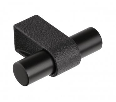 Hafele 100.00.869 Casey T-Bar Cabinet Knob - 60mm - Matt Black