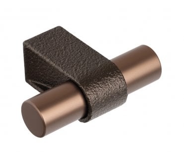 Hafele 100.00.870 Casey T-Bar Cabinet Knob - 60mm - Matt Bronze