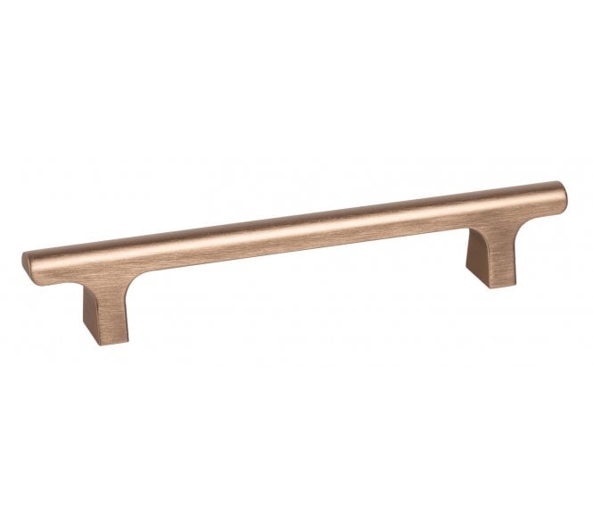 Hafele 100.00.872 Hinoki Cabinet Handle - 160mm Centres - Satin Brass