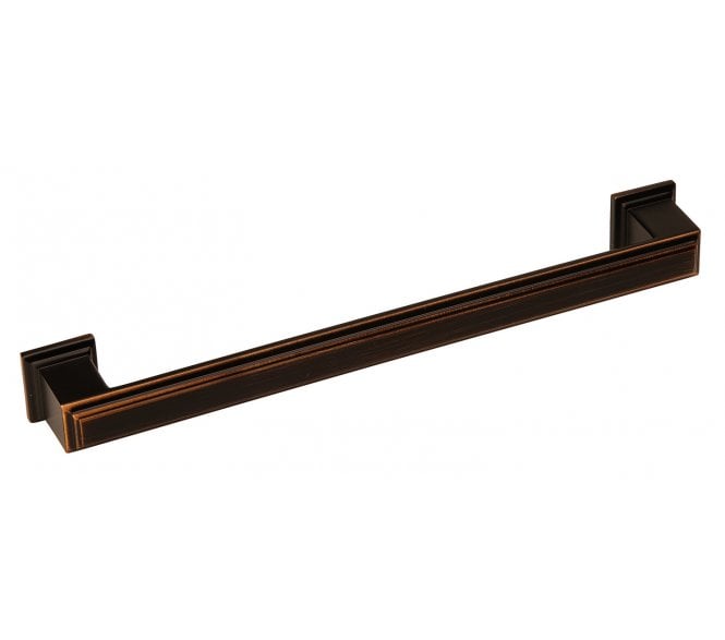 Hafele 101.52.000 Palladium Cabinet Handle - 160mm Centres - Oil Rubbed Bronze