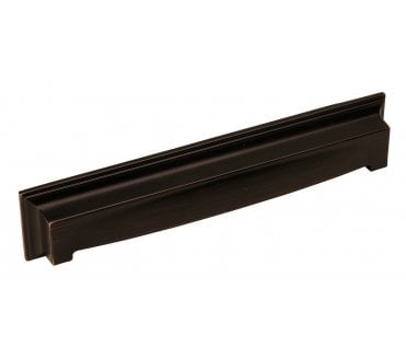 Hafele 101.52.010 Palladium Cup Pull - 160mm Centres - Oil Rubbed Bronze