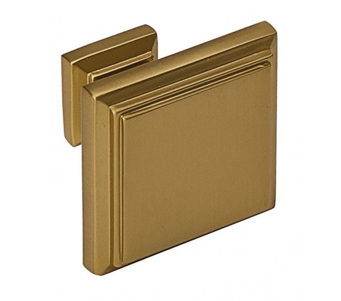 Hafele 101.52.011 Palladium Cabinet Knob - 32mm - Champagne Gold