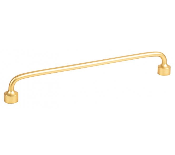 Hafele 106.60.300 Floid Cabinet Handle - 192mm Centres - Satin Brass
