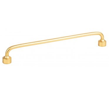 Hafele 106.60.300 Floid Cabinet Handle - 192mm Centres - Satin Brass