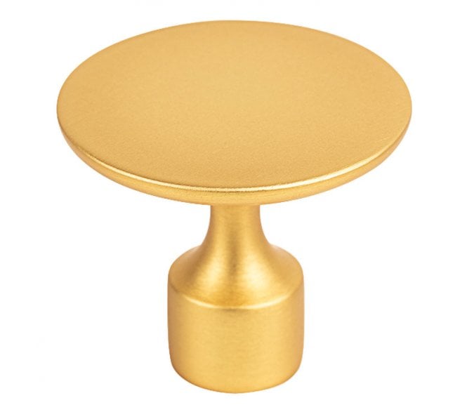 Hafele 106.60.304 Floid Cabinet Knob - 35mm - Satin Brass