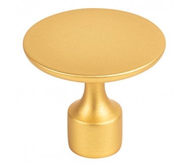 Hafele 106.60.304 Floid Cabinet Knob - 35mm - Satin Brass
