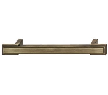 Hafele 106.69.413 Alberti Cabinet Handle - 160mm Centres - Antique Brass