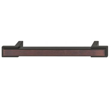 Hafele 106.69.414 Alberti Cabinet Handle - 160mm Centres - Oil Rubbed Bronze