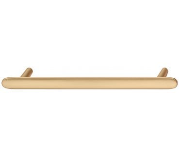 Hafele 106.70.111 Pebble Cabinet Handle -  160mm Centres - Satin Brass