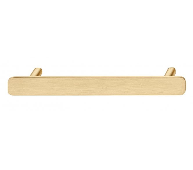 Hafele 106.70.292 Ashton Cabinet Handle - 160mm Centres - Satin Brass