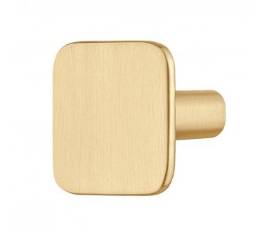 Hafele 106.70.312 Ashton Cabinet Knob - 27mm - Satin Brass