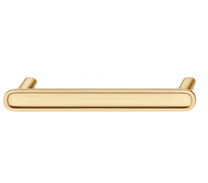 Hafele 106.70.342 Concavo Cabinet Handle - 160mm Centres - Satin Brass
