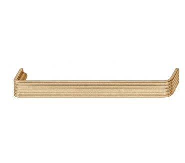 Hafele 106.70.661 Arno Cabinet Handle - 160mm Centres - Satin Brass