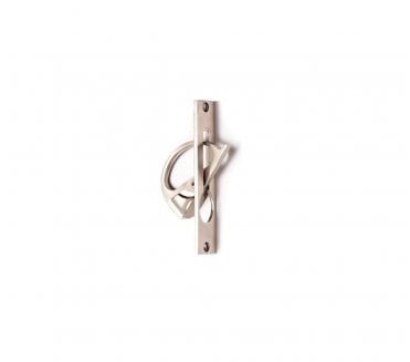 Hafele 911.26.131 Gravity Pocket Door Edge Pull - Satin Nickel