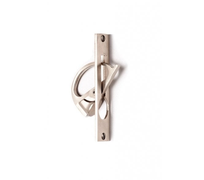 Hafele 911.26.131 Gravity Pocket Door Edge Pull - Satin Nickel
