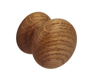Hafele Antique Oak Wooden Cabinet Knob 44mm