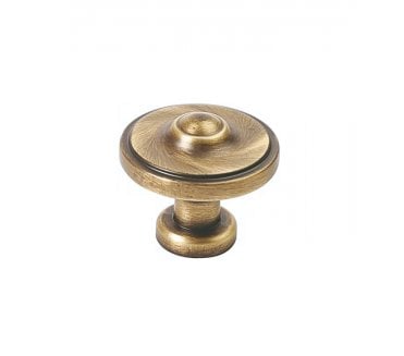 Hafele Ariel Cabinet Knob 32mm -  Antique Bronze