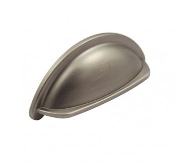 Hafele Ariel Drawer Cup Pull - Gun Metal