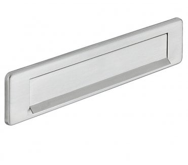 Hafele Gravity Letter Plate - Satin Stainless Steel