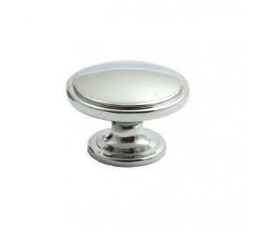 Hafele Henrietta Cabinet Knob 38mm - Polished Chrome