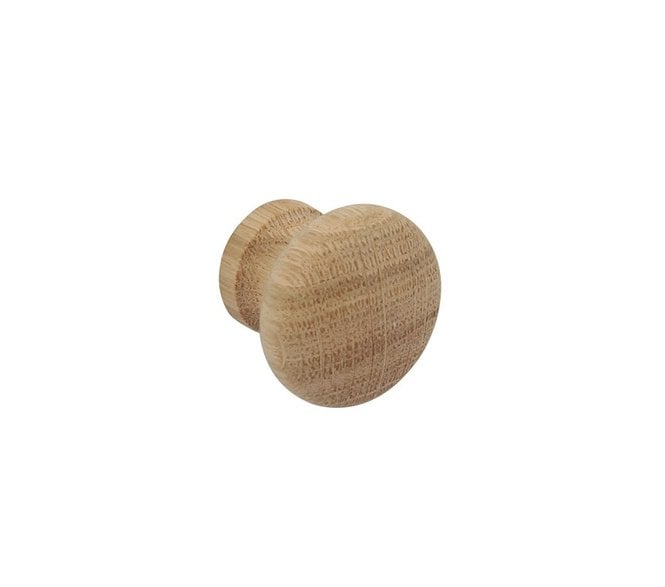 Hafele Oak Wooden Cabinet Knob 34mm