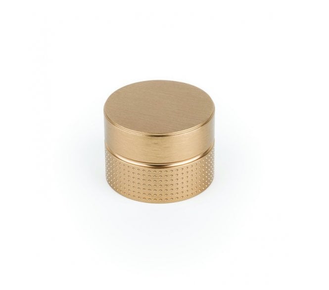 Hafele Point Cabinet Knob 40mm - Brushed Brass