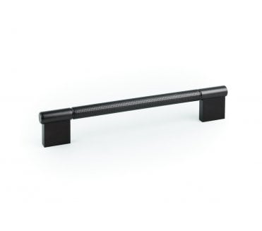 Hafele Point Cabinet Pull Handle 192mm - Titanium Black