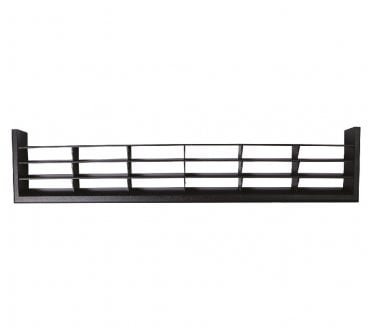 Hafele PVC Recess Mounted Ventilation Grille 367x79mm - Black