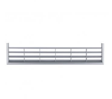 Hafele PVC Recess Mounted Ventilation Grille 367x79mm - Stainless Steel Effect