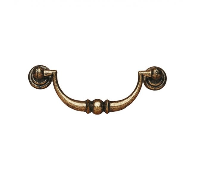 Hafele Risle Drop Drawer Handle - Dark Antique Brass