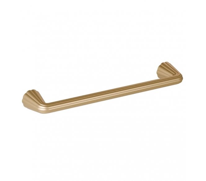 Hafele Scallop Cabinet Pull Handle 160mm - Satin Brass