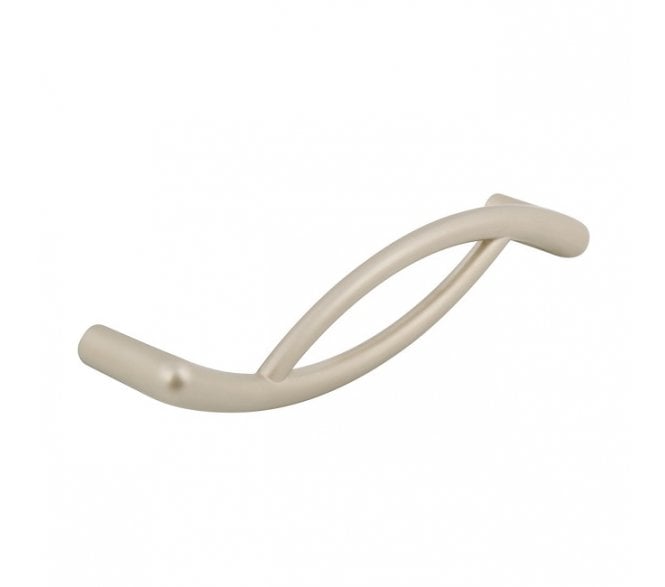 Hafele Sophia Cabinet Handle - Matt Nickel - 128mm