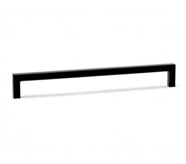 Hafele Square Bar Cabinet Pull Handles - Matt Black