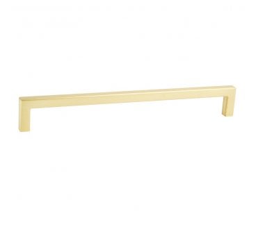 Hafele Square Bar Cabinet Pull Handles - Satin Brass