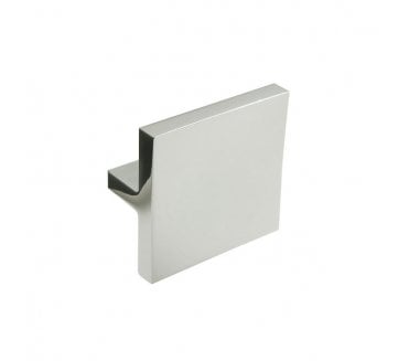 Hafele Square Cabinet Knob 60x60mm - Polished Chrome