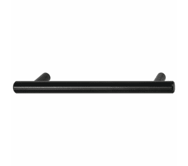 Hafele T-Bar Cabinet Pull Handle 128mm - Matt Black