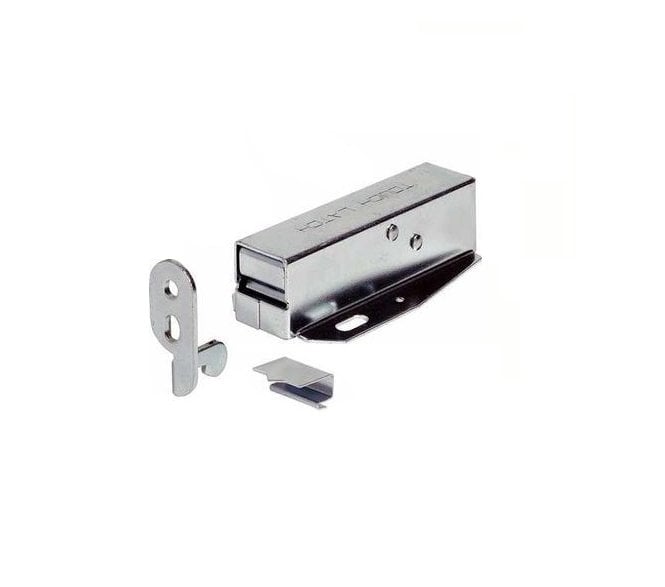 Hafele Touch Latch For Loft Traps - Bright Zinc Plated