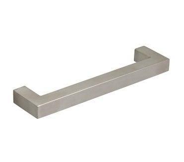 Hargrave Stainless Steel Square Cabinet Pull Handle - 128mm centres