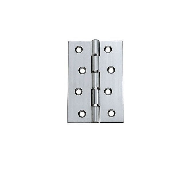 Carlisle Brass HDSSW5 Heavy SS Washered Hinges 102x67mm (Pair) - Polished Chrome
