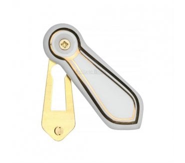 Heritage Brass 6030 Porcelain Covered Escutcheon